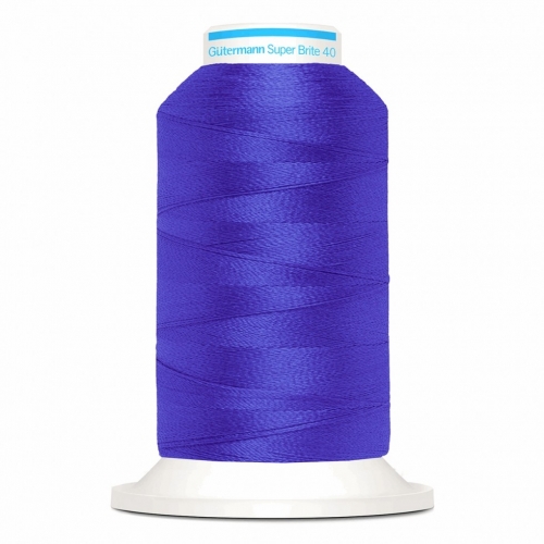 Gutermann Super Brite Polyester 40 Embroidery Thread 9022