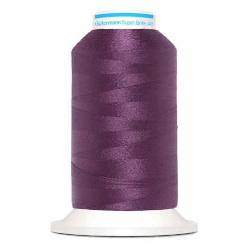 Gutermann Super Brite Polyester 40 Embroidery Thread 9162