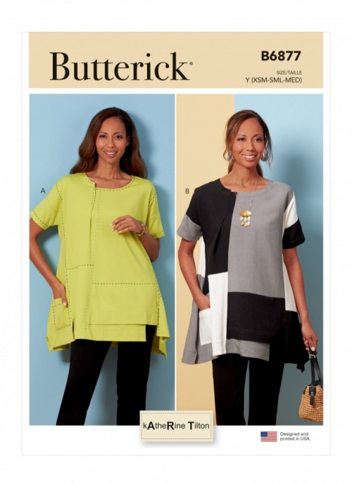 Butterick Paper Sewing Pattern 6877