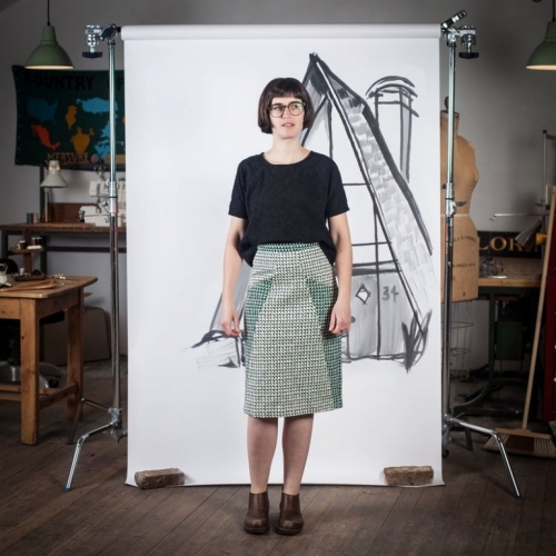 Blueprints for Sewing Paper Sewing Pattern A Frame Pencil & A Line Skirt