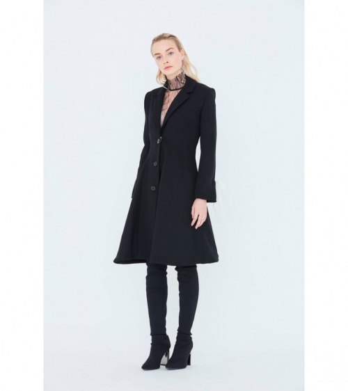 DP Studio Paper Sewing Pattern Long Flared Coat