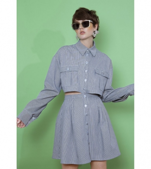 DP Studio Paper Sewing Pattern Loose Fit Dress Shirt