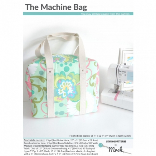 Mrs H Patterns Paper Sewing Pattern The Machine Bag