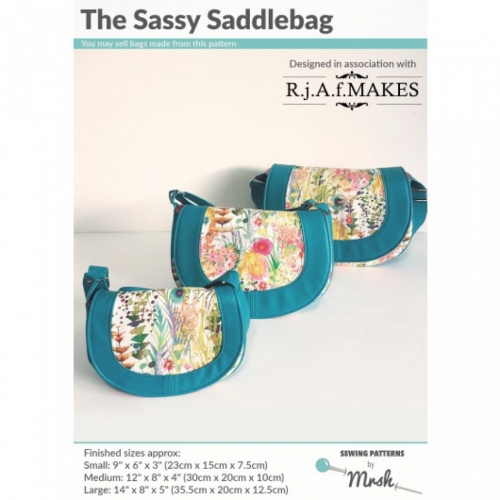 Mrs H Patterns Paper Sewing Pattern The Sassy Saddlebag