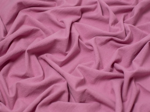 Minerva Core Range Washed Vintage Linen Look Cotton Fabric Mauve
