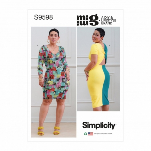 Simplicity Paper Sewing Pattern 9598