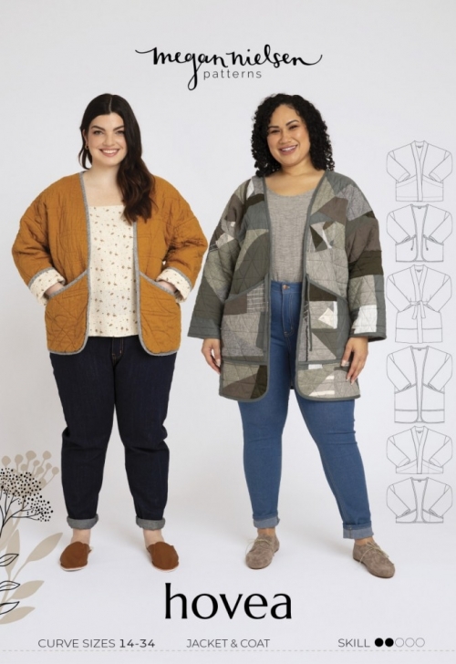Megan Nielsen Paper Sewing Pattern Hovea Jacket & Coat
