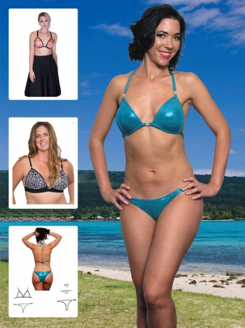 Booby Traps Paper Sewing Pattern Isabelle Bikini or Bralette