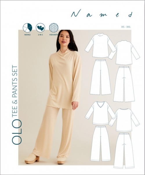 Olo Tee + Pant Set - Named Clothing - Sewing Pattern