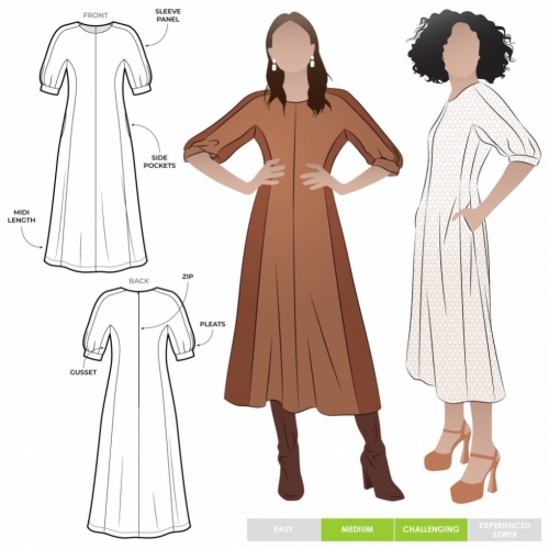 Style Arc Paper Sewing Pattern Penelope Dress