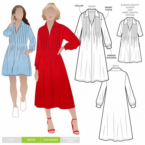 Style Arc Paper Sewing Pattern Xanthe Dress