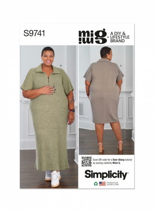 Simplicity Paper Sewing Pattern 9741