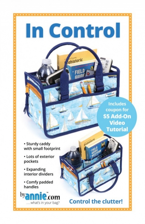 By Annie Paper Sewing Pattern In Control Caddy