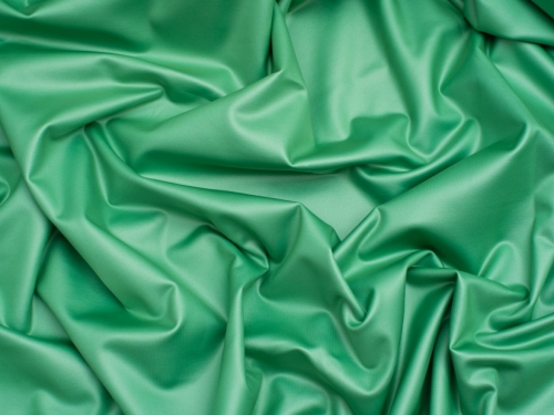 Minerva Core Range Faux Leather Activewear Stretch Knit Fabric Jade
