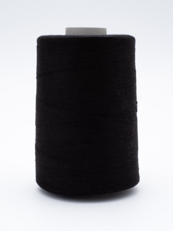 75s Sewing Thread Cone Black