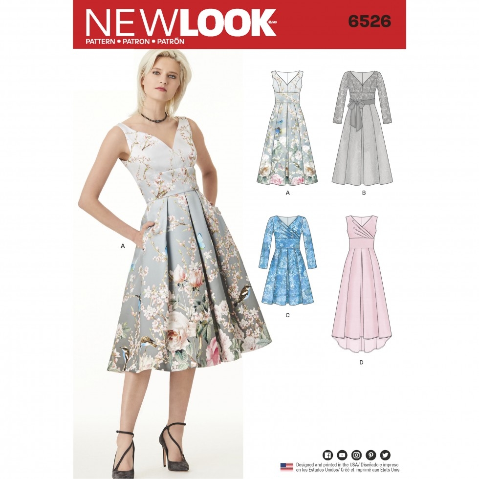 New Look Paper Sewing Pattern 6526