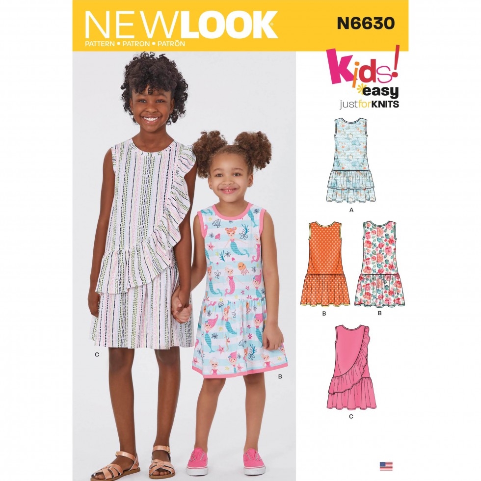 New Look Paper Sewing Pattern 6630