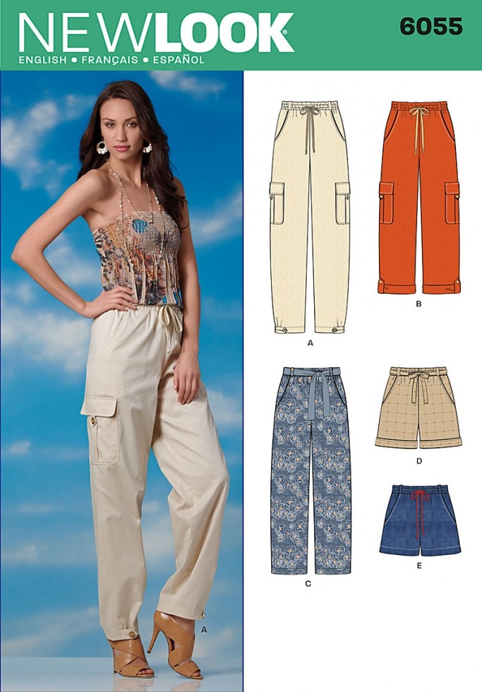 New Look Paper Sewing Pattern 6055