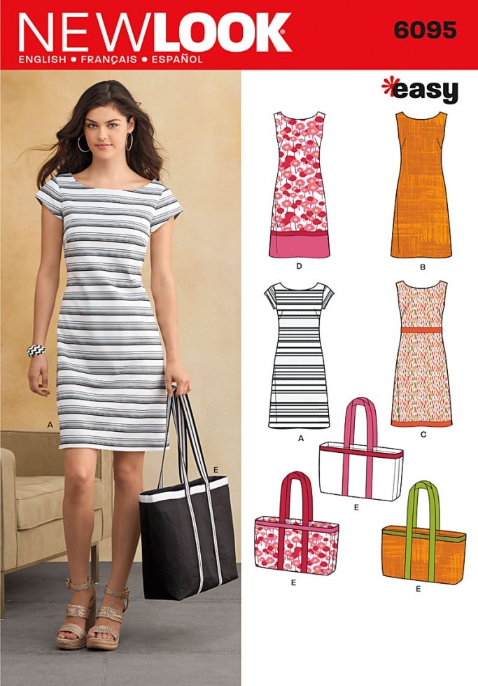 New Look Paper Sewing Pattern 6095