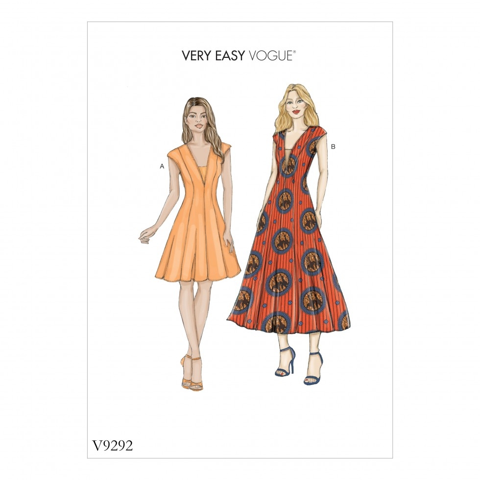 Vogue Paper Sewing Pattern 9292