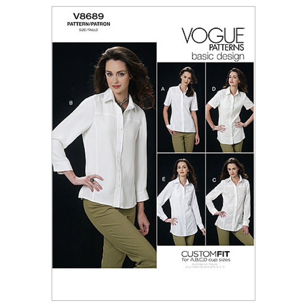 Vogue Paper Sewing Pattern 8689