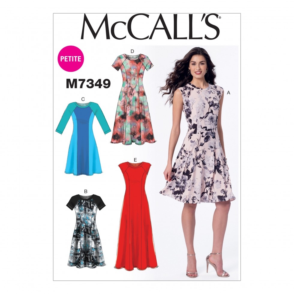 McCalls Paper Sewing Pattern 7349