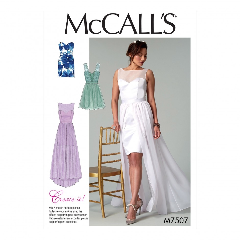 McCalls Paper Sewing Pattern 7507