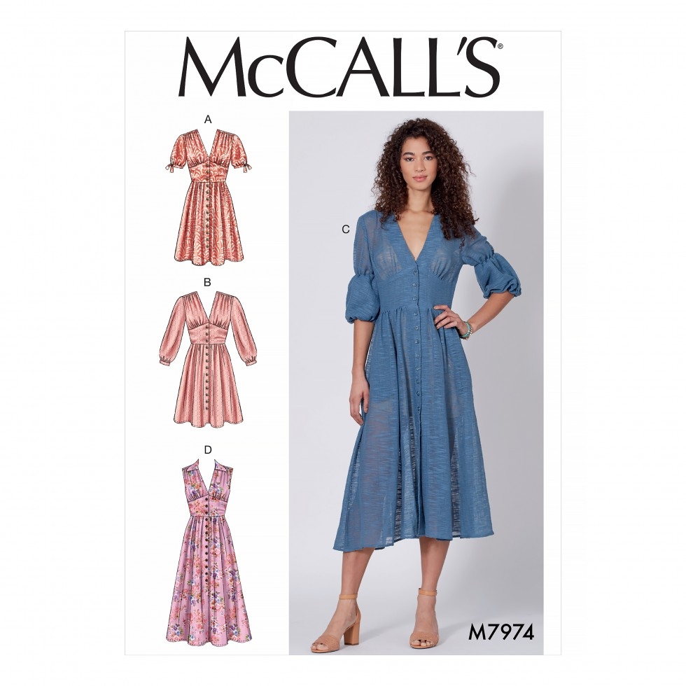 McCalls Paper Sewing Pattern 7974