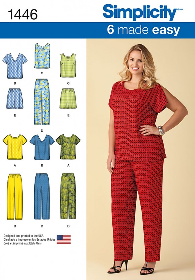 Simplicity Paper Sewing Pattern 1446