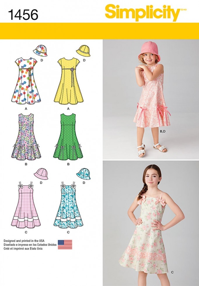 Simplicity Paper Sewing Pattern 1456