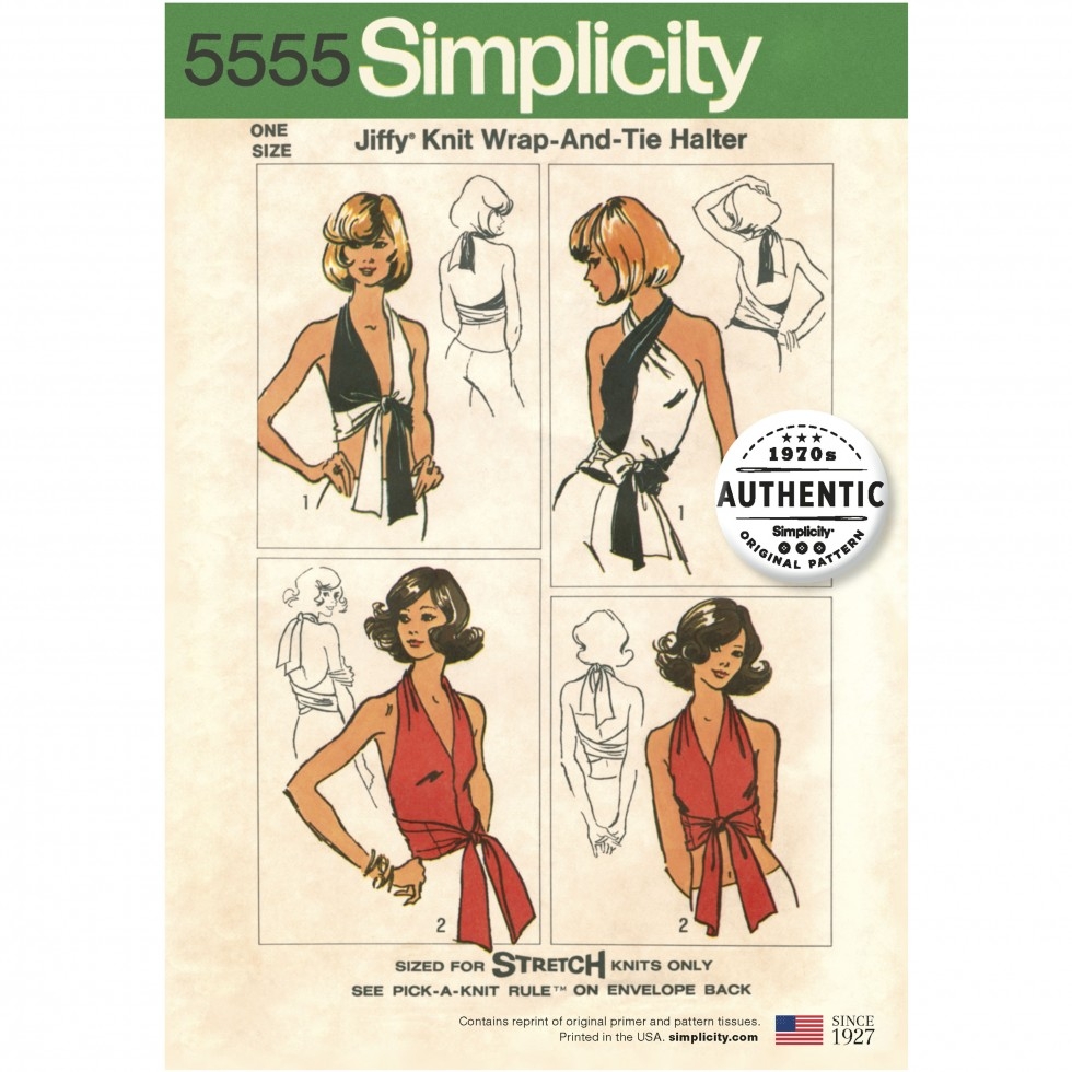 Simplicity Paper Sewing Pattern 5555