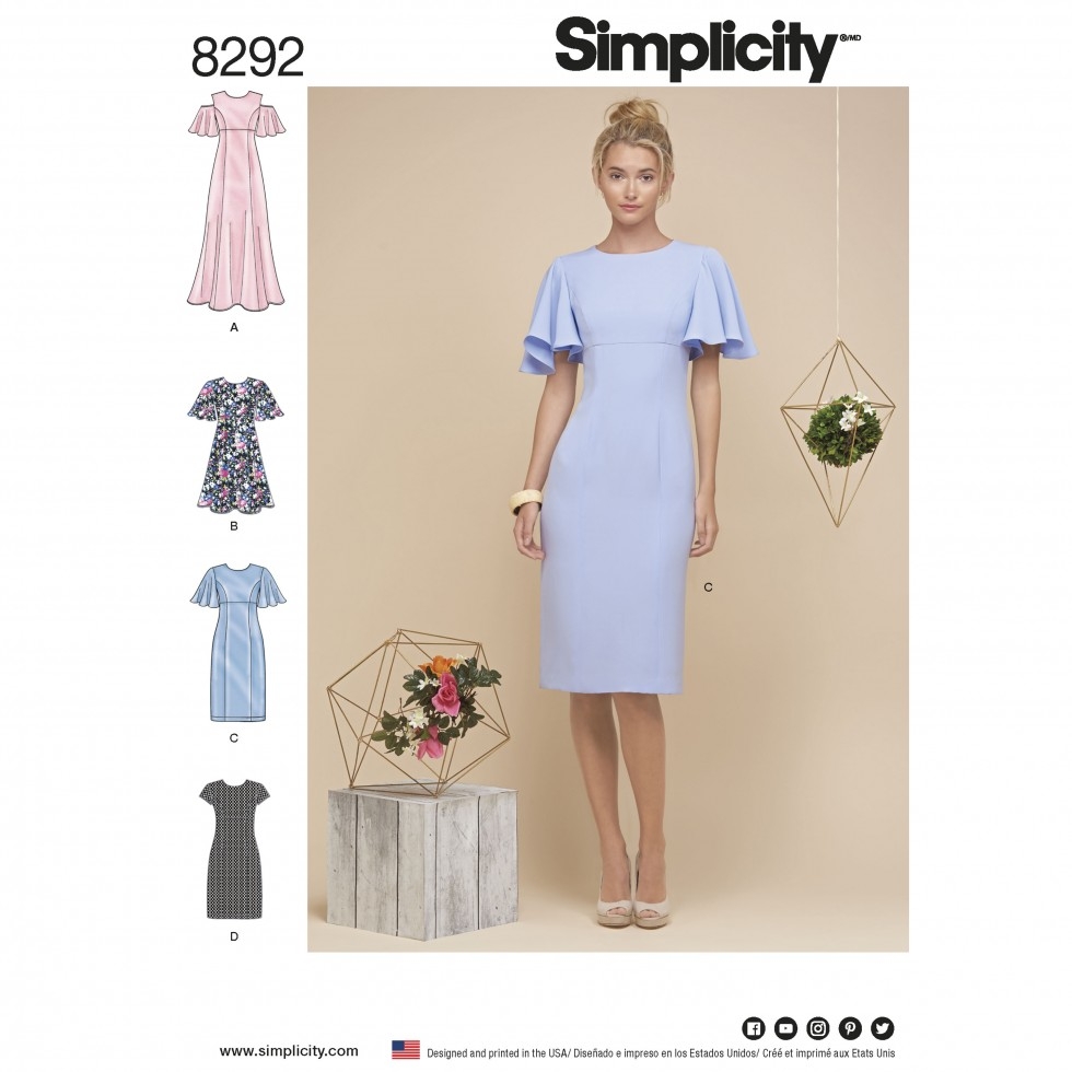 Simplicity Paper Sewing Pattern 8292
