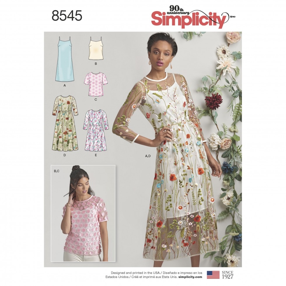 Simplicity Paper Sewing Pattern 8545