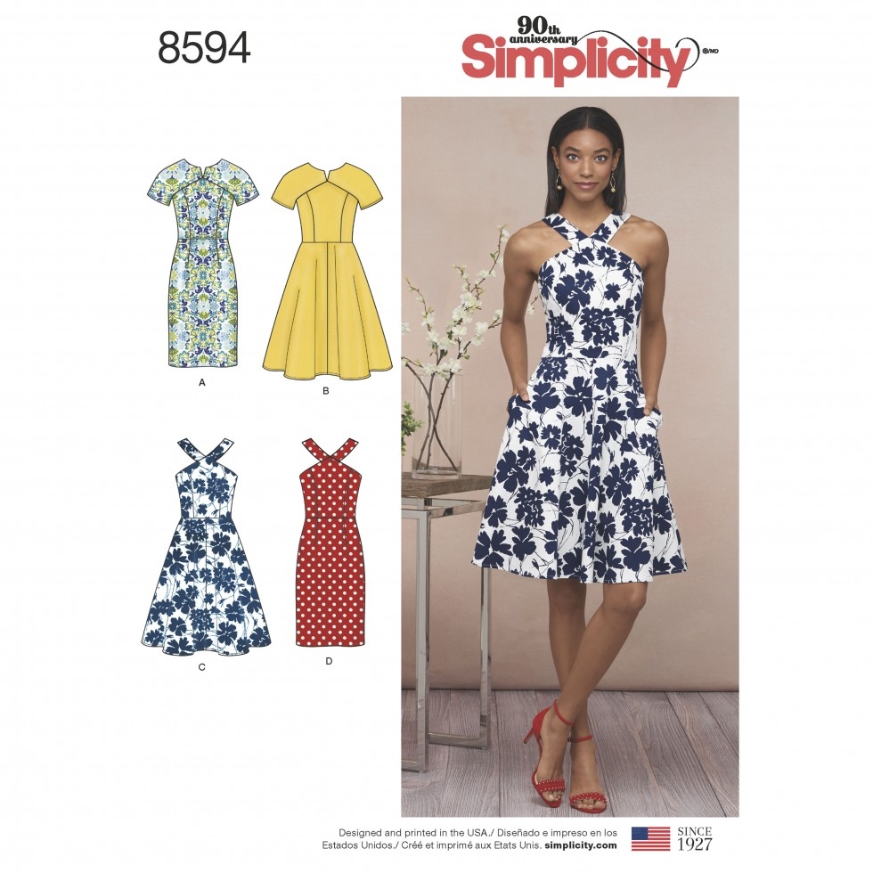 Simplicity Paper Sewing Pattern 8594