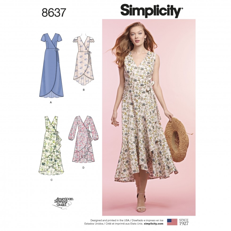 Simplicity Paper Sewing Pattern 8637