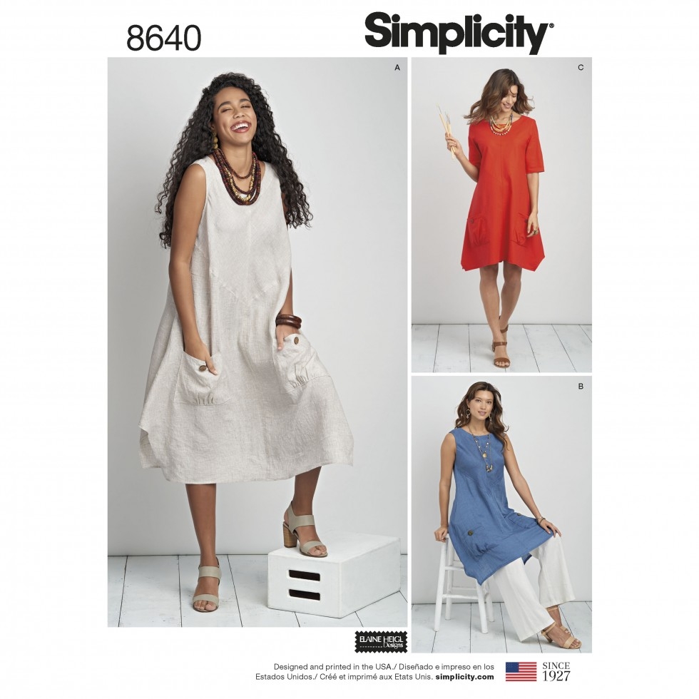 Simplicity Paper Sewing Pattern 8640