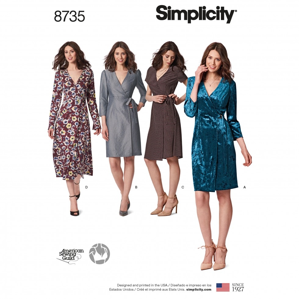 Simplicity Paper Sewing Pattern 8735
