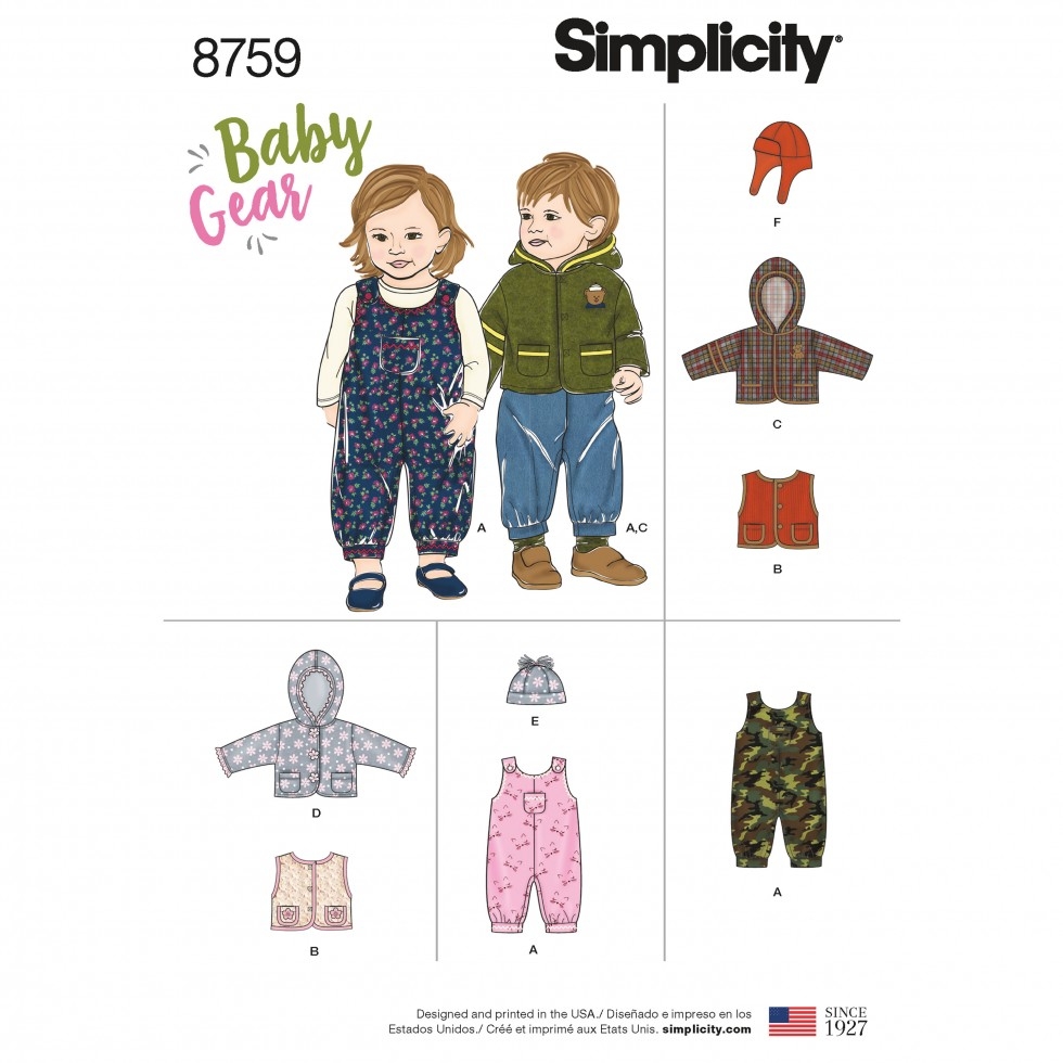 Simplicity Paper Sewing Pattern 8759