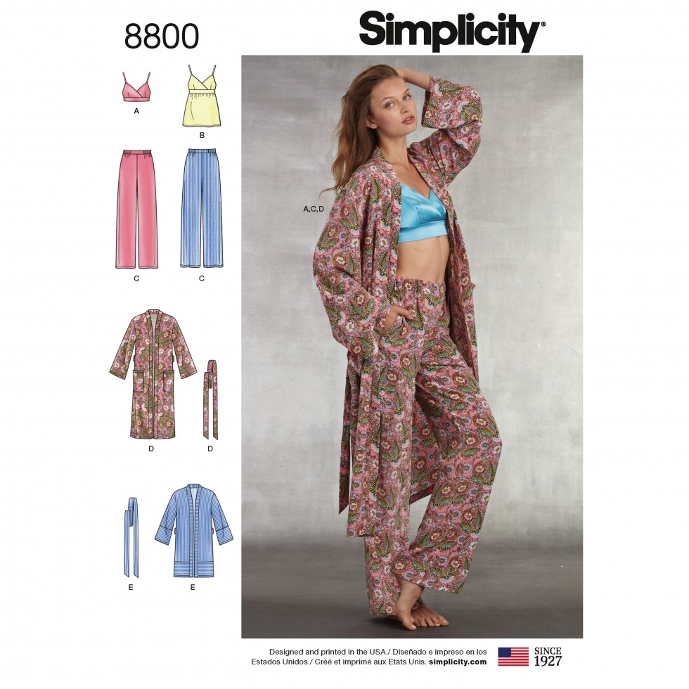 Simplicity Paper Sewing Pattern 8800