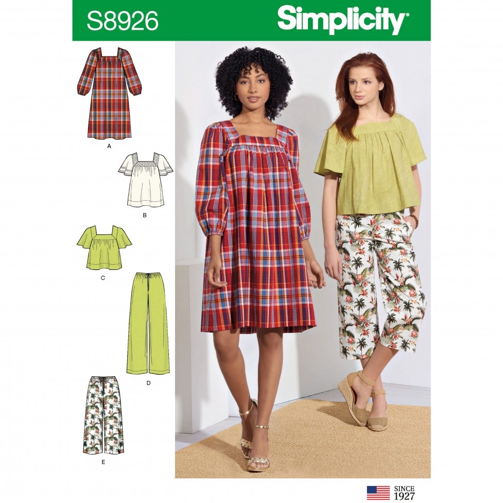 Simplicity Paper Sewing Pattern 8926