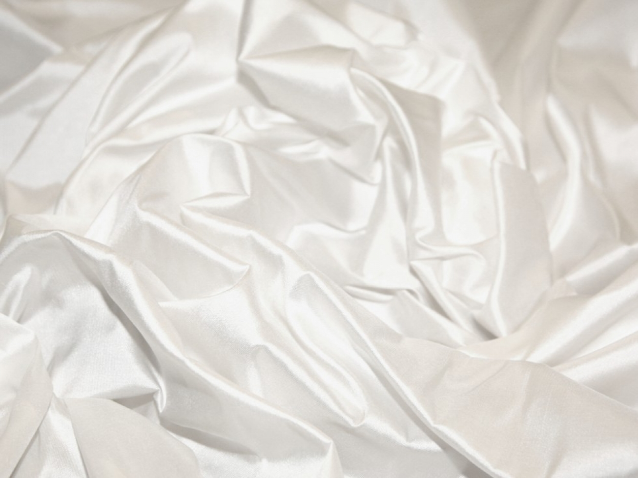 Chantelle Silk Dupion Fabric White