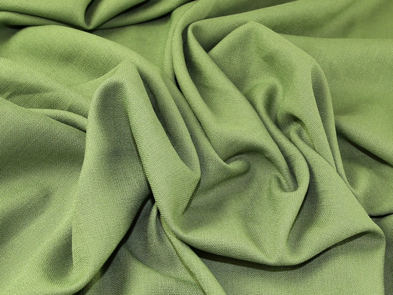 Coast Linen Look Textured Suiting Fabric Lime Green