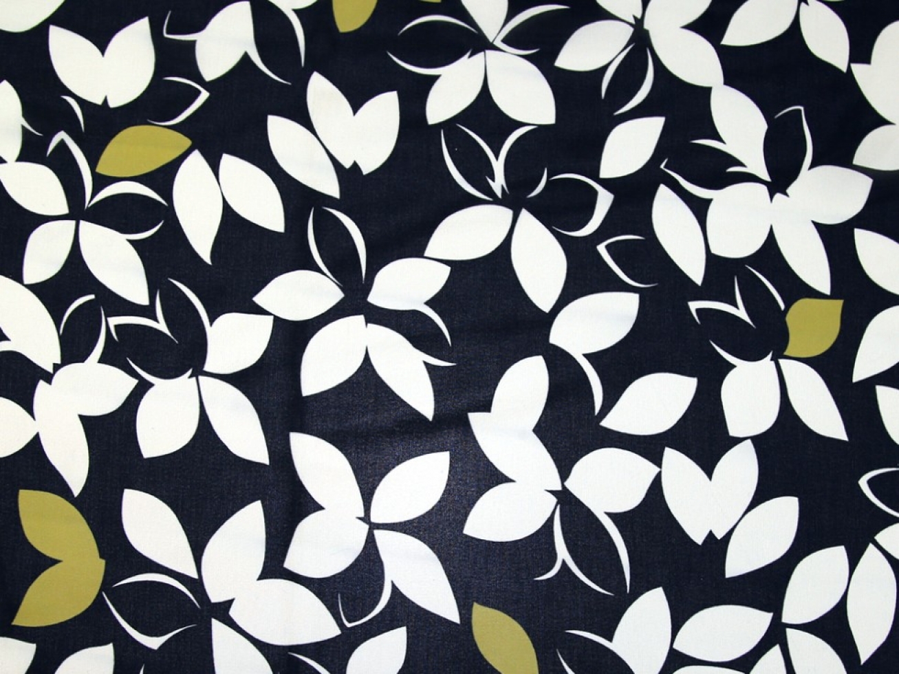John Kaldor Ice Sheer Chiffon Fabric Black & Lime