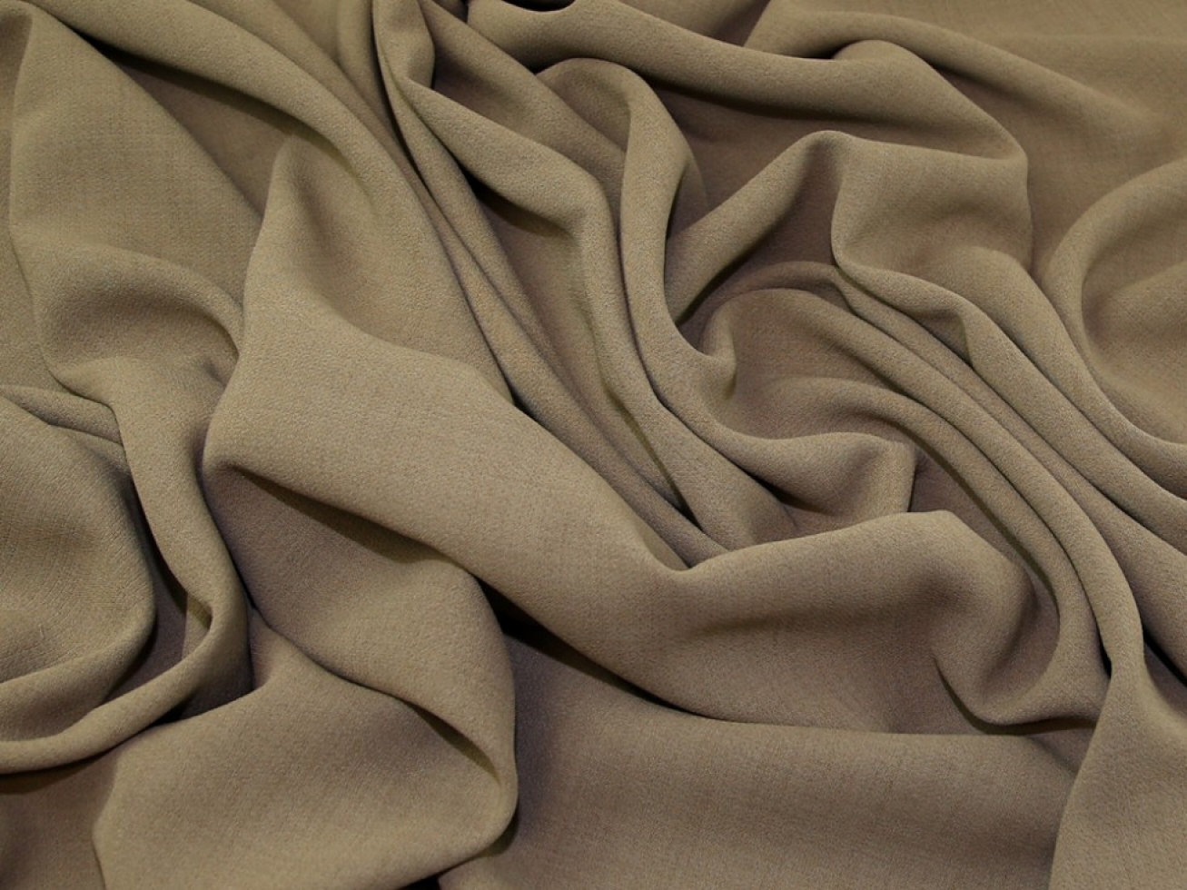 John Kaldor Lugano Crepe Fabric Tawny Beige