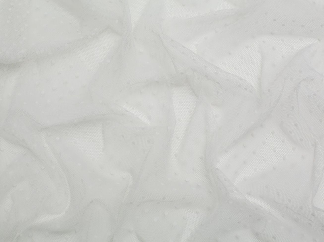 Minerva Core Range Madalaine Tulle Net Fabric Ivory