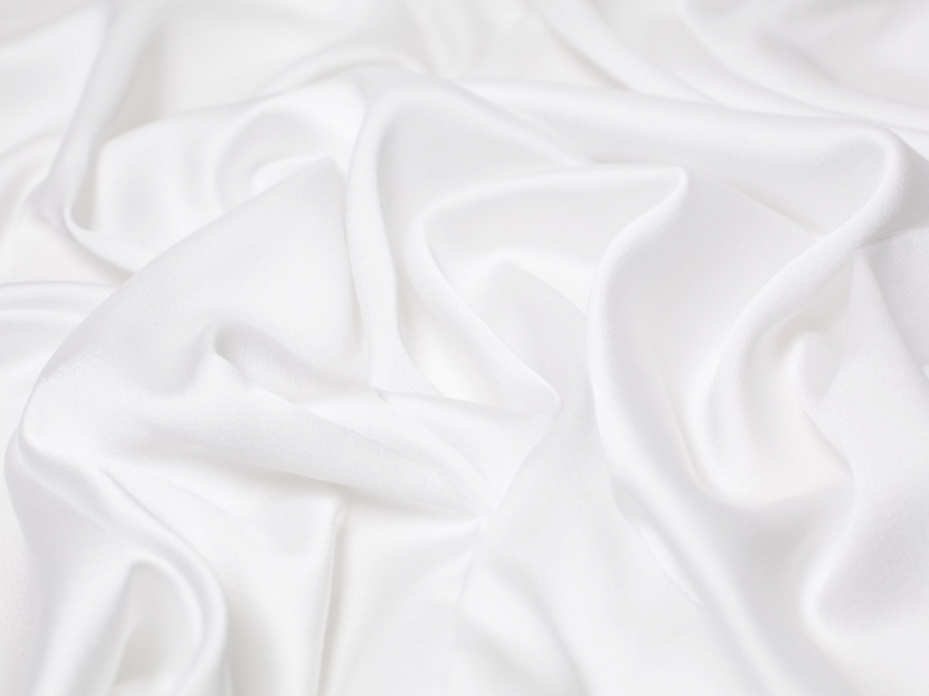 Minerva Core Range Nostalgic Crepe Back Satin Fabric White