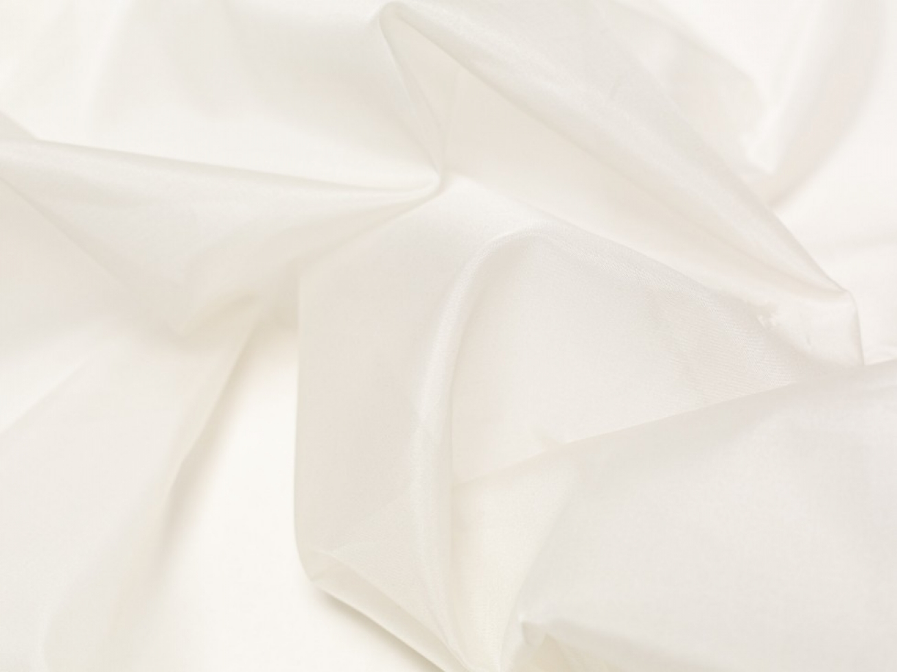 Minerva Core Range Society Silk Organza Fabric Ivory