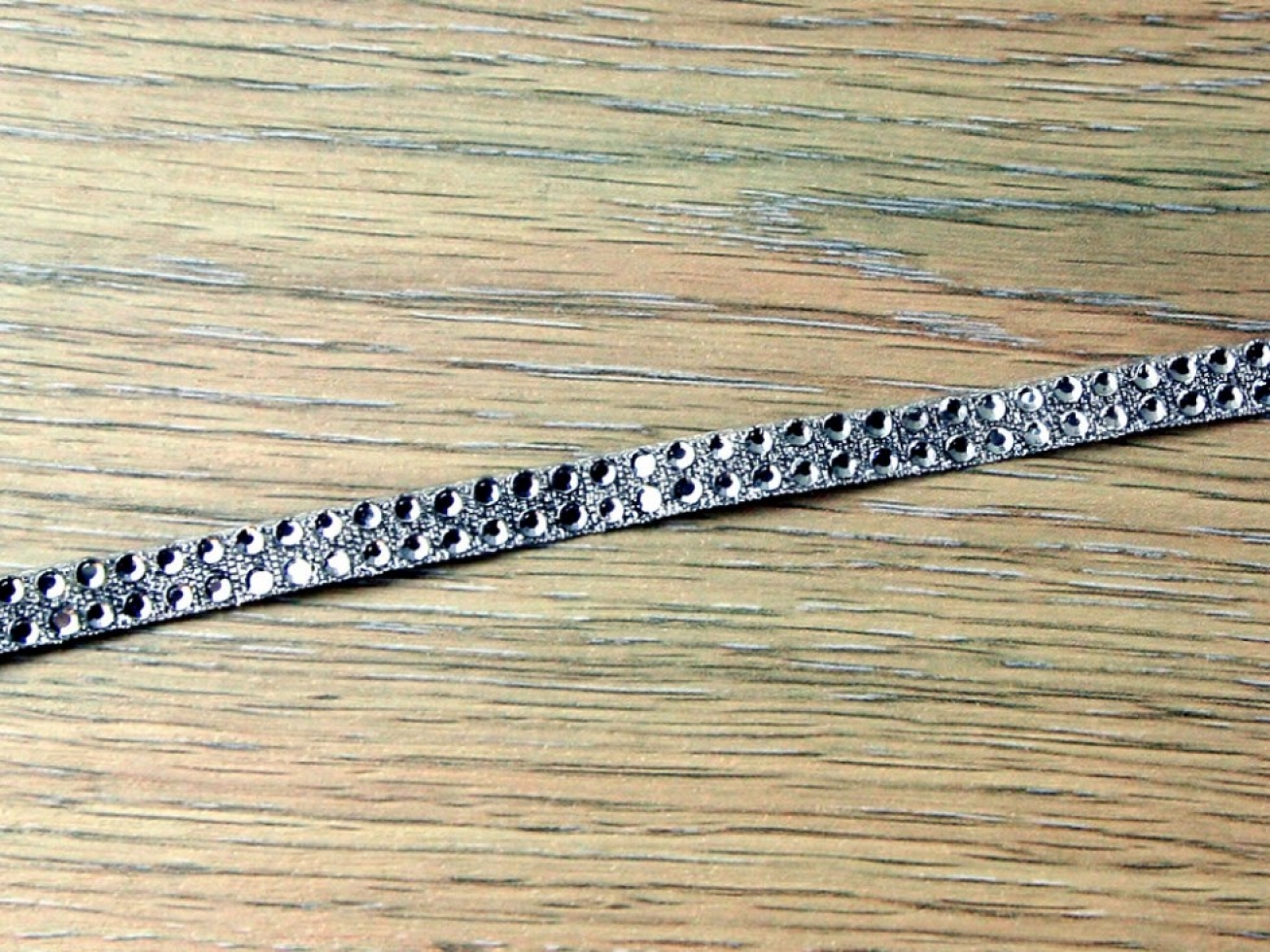 Diamante Trim Silver