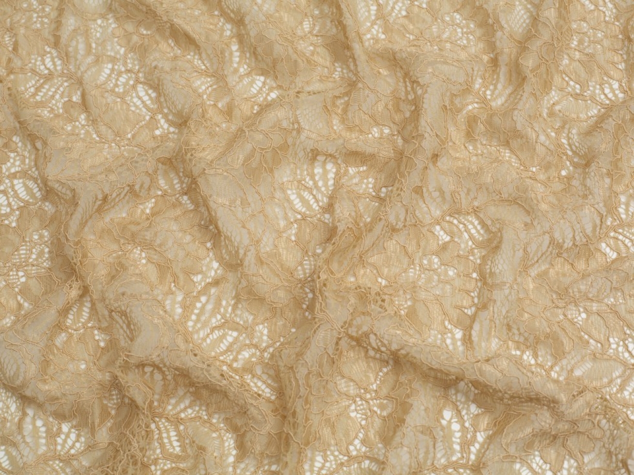 Minerva Core Range Tocca Corded Lace Fabric Champagne