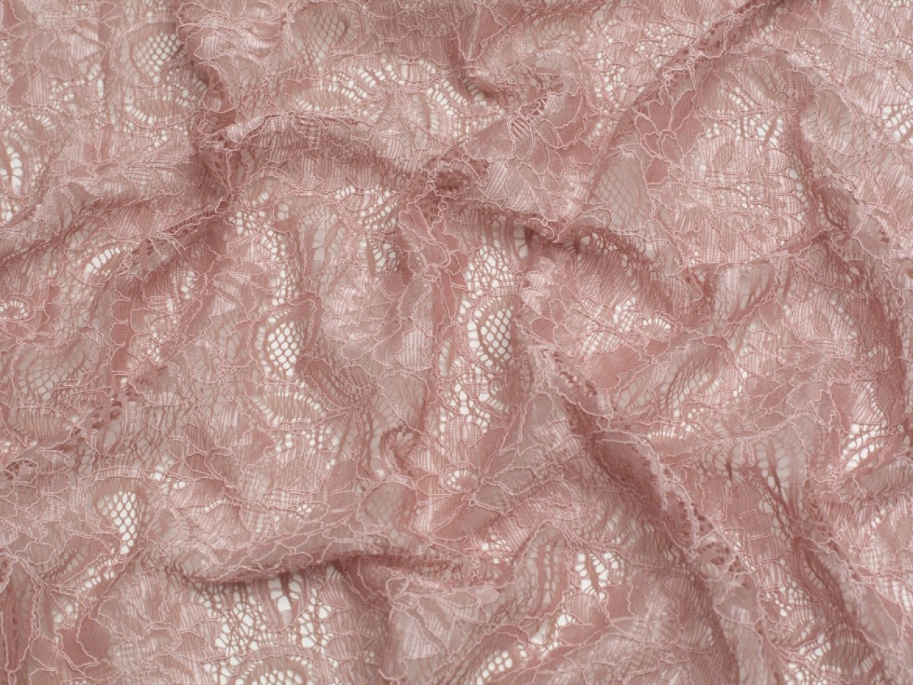 Minerva Core Range Tocca Corded Lace Fabric Pink